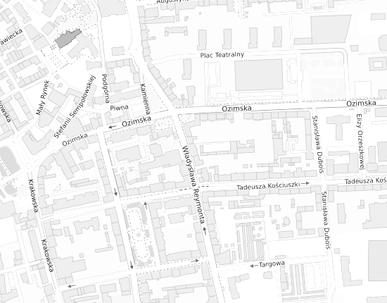 Mapa z adresem organizacji