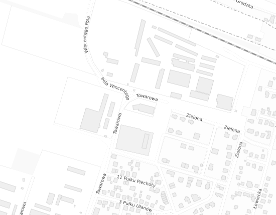 Mapa z adresem organizacji