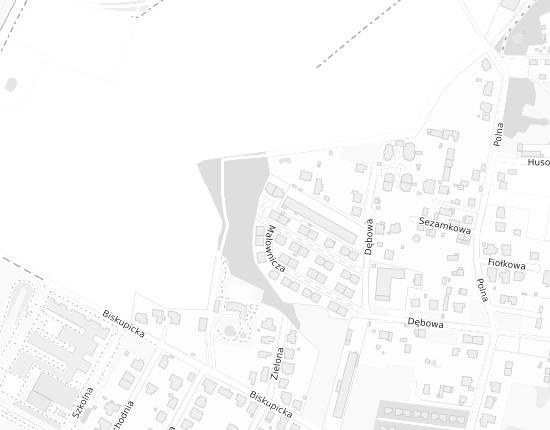 Mapa z adresem organizacji