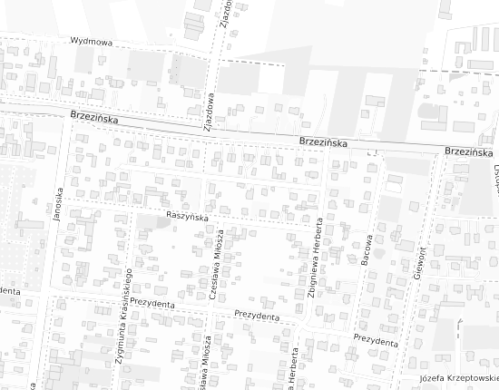 Mapa z adresem organizacji