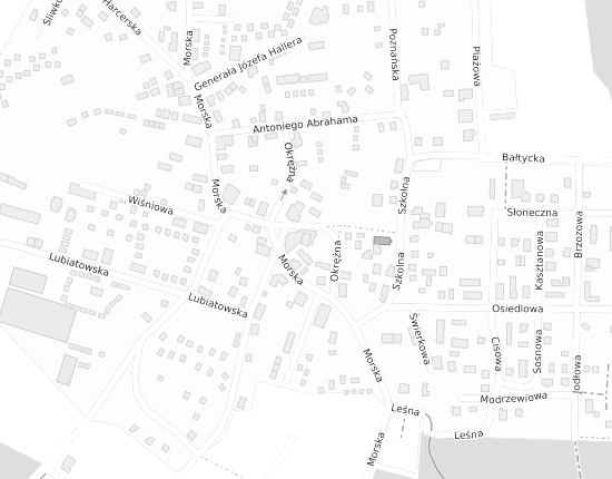 Mapa z adresem organizacji