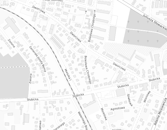 Mapa z adresem organizacji