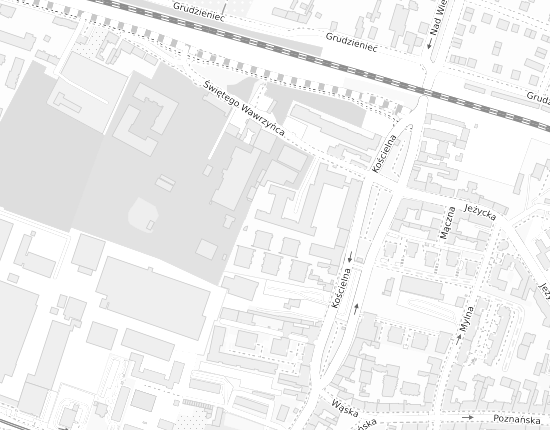 Mapa z adresem organizacji