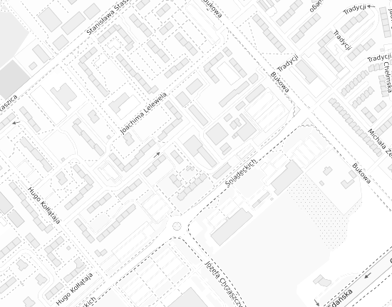Mapa z adresem organizacji