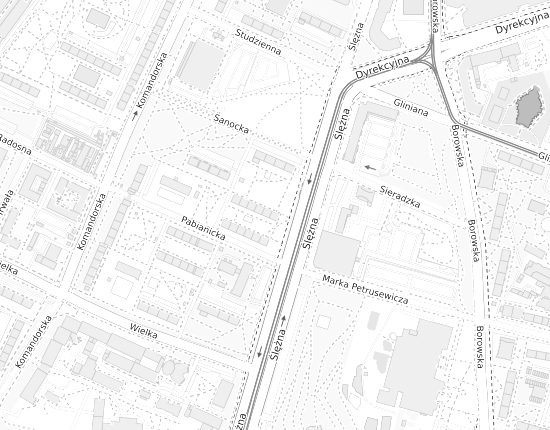 Mapa z adresem organizacji
