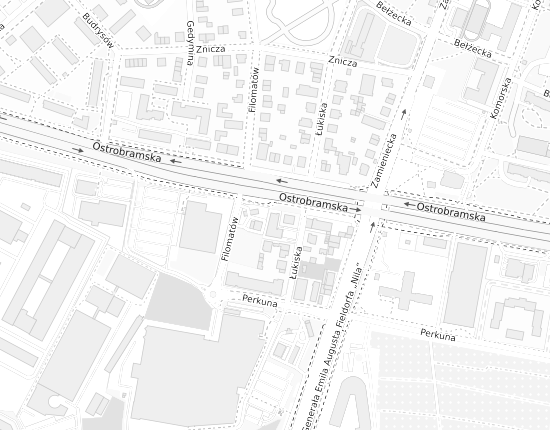 Mapa z adresem organizacji