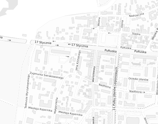 Mapa z adresem organizacji