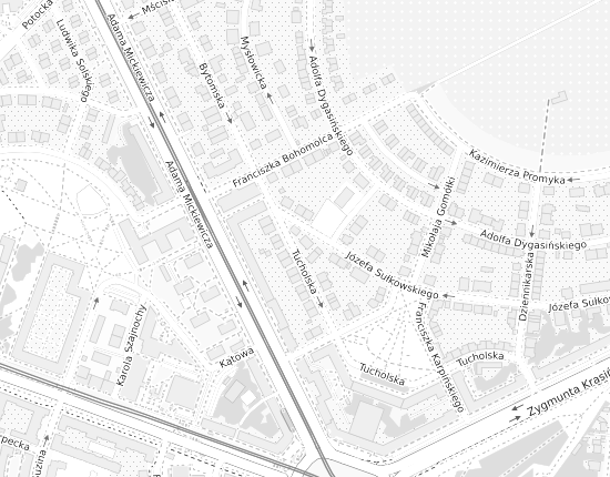 Mapa z adresem organizacji