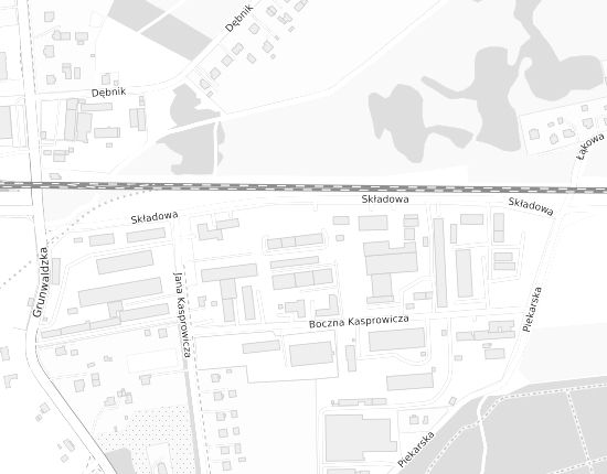 Mapa z adresem organizacji