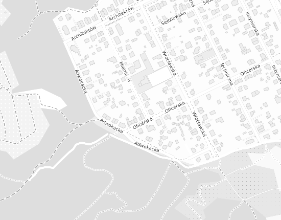 Mapa z adresem organizacji