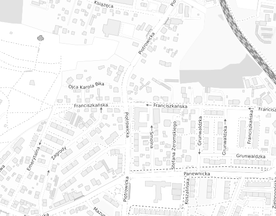Mapa z adresem organizacji