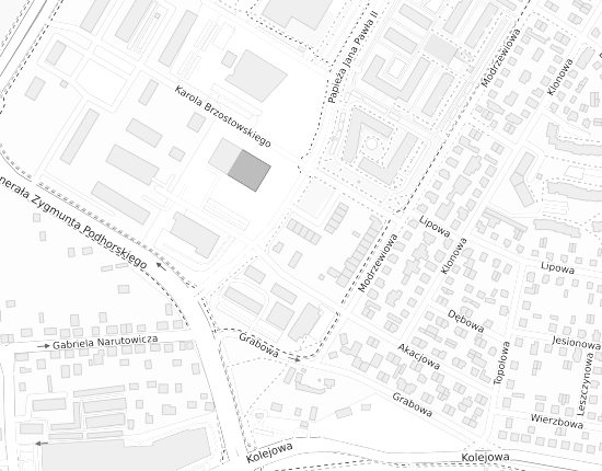 Mapa z adresem organizacji