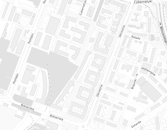 Mapa z adresem organizacji