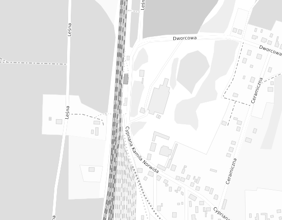 Mapa z adresem organizacji