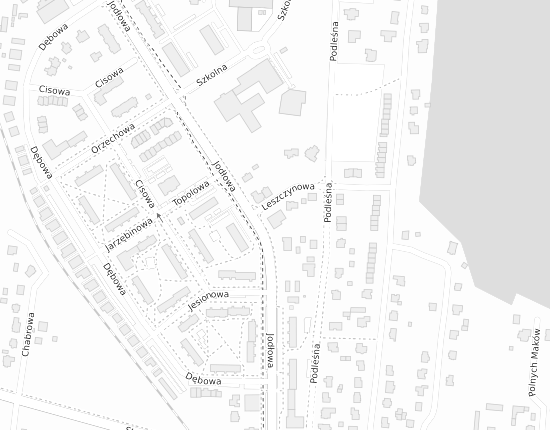 Mapa z adresem organizacji