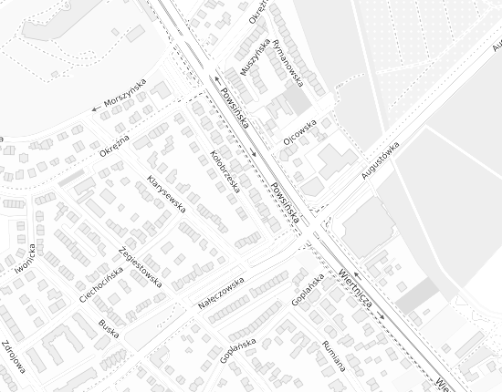 Mapa z adresem organizacji