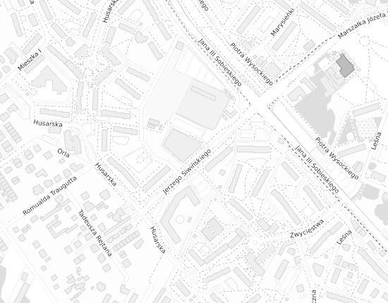 Mapa z adresem organizacji