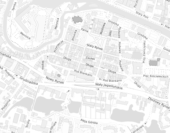 Mapa z adresem organizacji