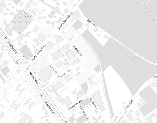 Mapa z adresem organizacji