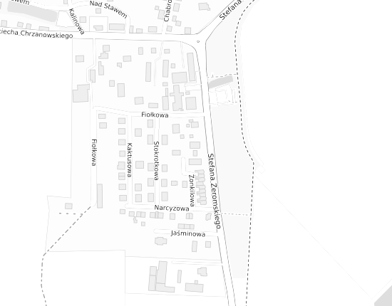 Mapa z adresem organizacji