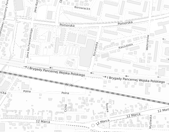 Mapa z adresem organizacji