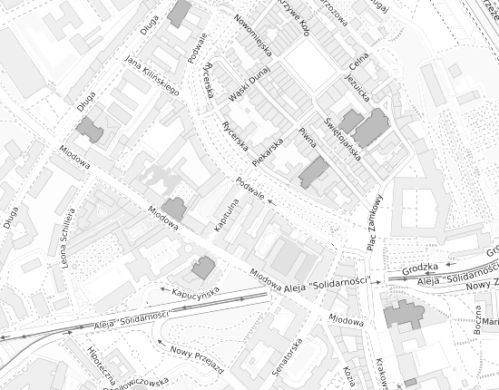 Mapa z adresem organizacji