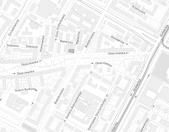 Mapa z adresem organizacji