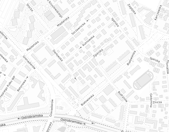 Mapa z adresem organizacji