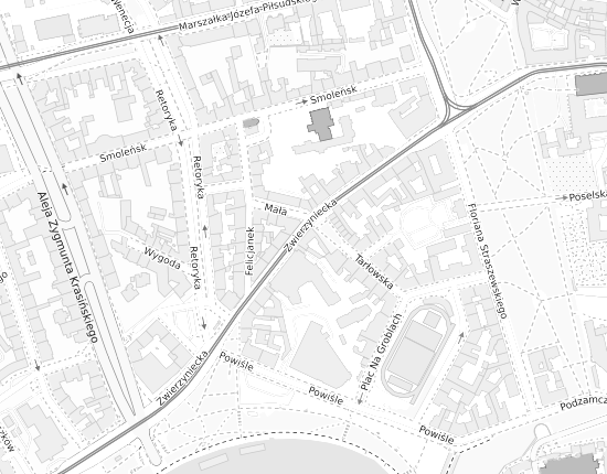 Mapa z adresem organizacji