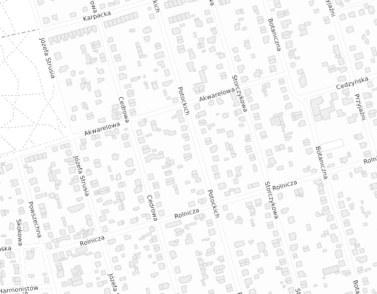 Mapa z adresem organizacji