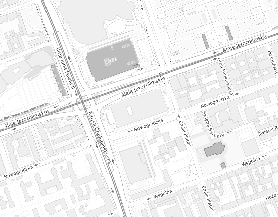 Mapa z adresem organizacji