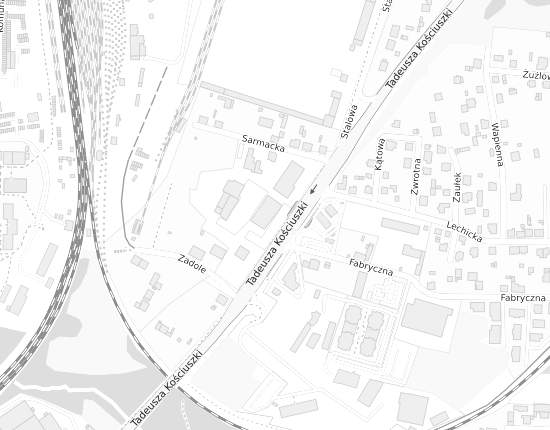 Mapa z adresem organizacji