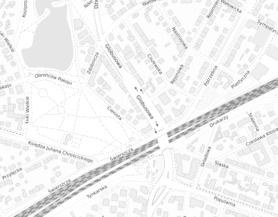Mapa z adresem organizacji