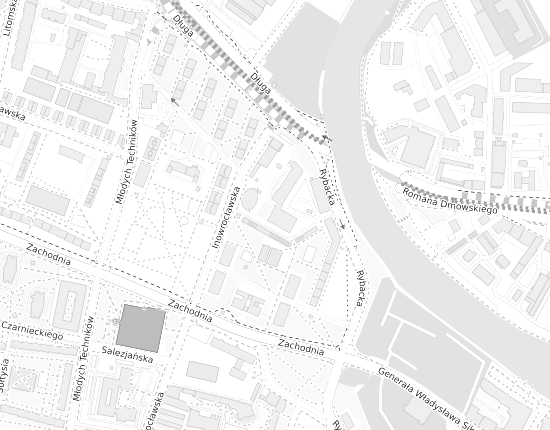 Mapa z adresem organizacji