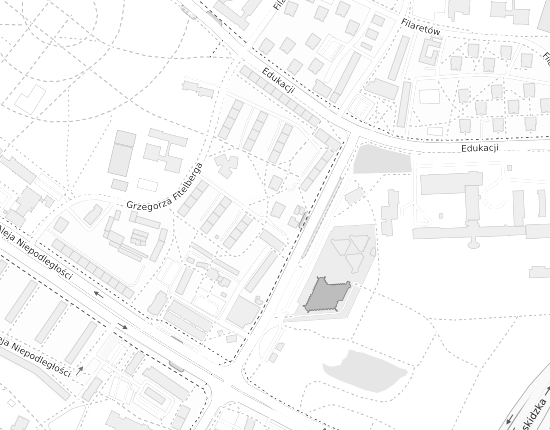 Mapa z adresem organizacji