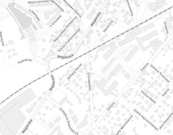 Mapa z adresem organizacji