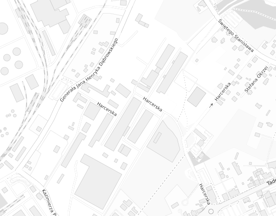 Mapa z adresem organizacji