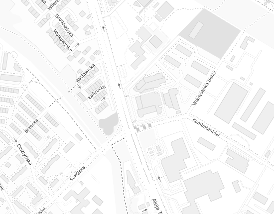 Mapa z adresem organizacji