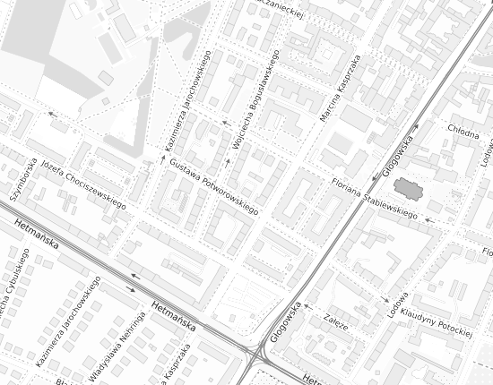 Mapa z adresem organizacji