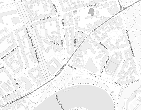 Mapa z adresem organizacji