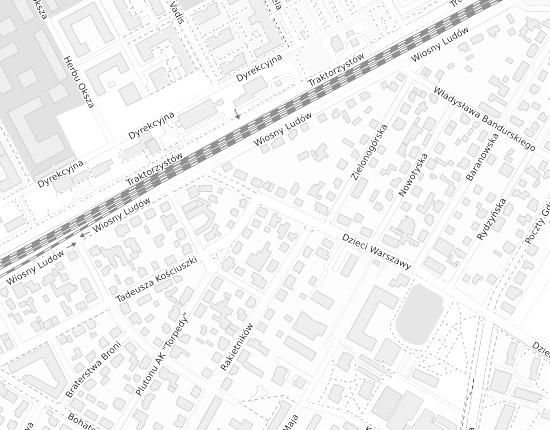 Mapa z adresem organizacji