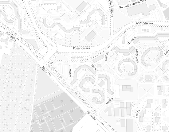 Mapa z adresem organizacji