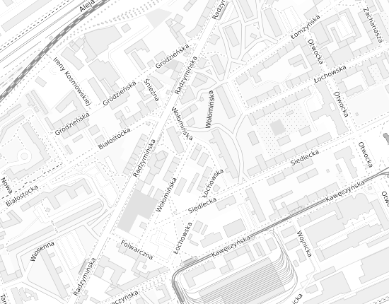 Mapa z adresem organizacji