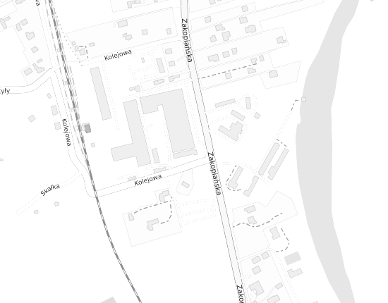 Mapa z adresem organizacji