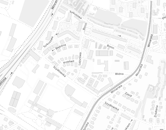 Mapa z adresem organizacji