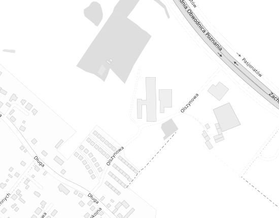 Mapa z adresem organizacji