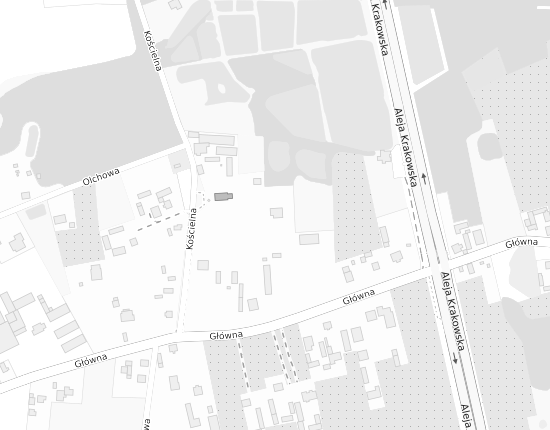 Mapa z adresem organizacji