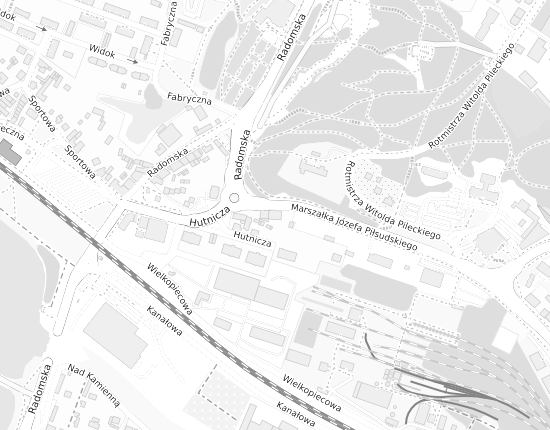 Mapa z adresem organizacji