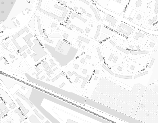 Mapa z adresem organizacji