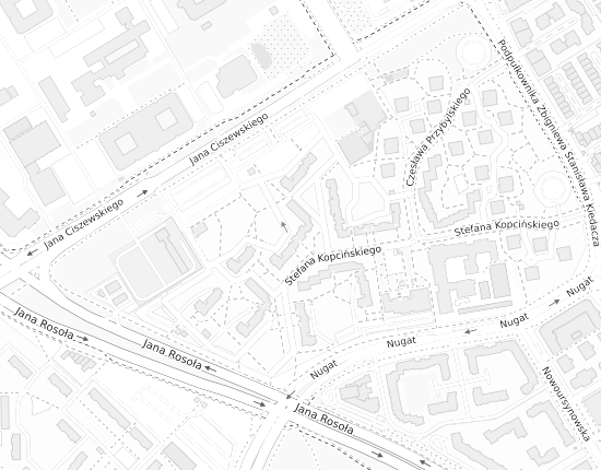 Mapa z adresem organizacji